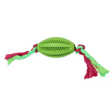 Load image into Gallery viewer, Pets Dog Toy Rubber Rugby Football Toys for Dog Cat Pet Training Have Fun Diet Control Dental Massaging Ball1pcs Pet supplies
